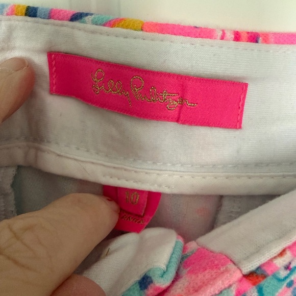 NWOT Lilly Pulitzer buttercup shorts size 10 - Picture 3 of 6